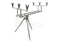 Carp Rod Pod PRO CARP-1 for 3 rods - metalic BESTEN KUNSTKODER Angelshop