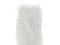 Federn Wapsi Strung Rooster Saddles - white BESTEN KUNSTKODER Angelshop