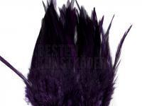 Federn Wapsi Strung Rooster Saddles - wine/white BESTEN KUNSTKODER Angelshop