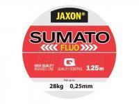 Geflochtene Schnur Jaxon Sumato Fluo 125m 0.14mm BESTEN KUNSTKODER Angelshop
