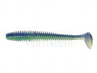 Gummifische Keitech Swing Impact 4 inch | 102mm - LT Blue Chartreuse BESTEN KUNSTKODER Angelshop