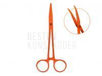 Pean-Klemme gebogen Delphin ATAK! REFLEX 13cm BESTEN KUNSTKODER Angelshop