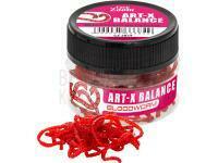 Artificial worms Carp Zoom Art-X Balance - Bloodworm BESTEN KUNSTKODER Angelshop