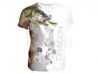 Dragon Breathable T-shirt Dragon - zander white BESTEN KUNSTKODER Angelshop