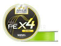 Geflochtene Schnur Varivas Super Trout Area PE X4 75m Neo Yellow #0.15 4.5lb