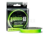 Geflochtene Schnur Sufix Rapinova-X8 Lemon Green 150m - 0.205mm