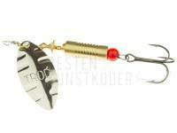 Spinner Polsping Troć nickel #0 9g BESTEN KUNSTKODER Angelshop