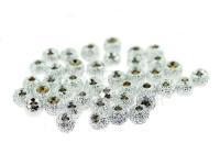 Tungsten round bead Sunny 2.8 - Silver