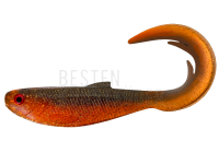 Gummifish Headbanger FireTail v2 21 cm 86 g - Motoroil/green BESTEN KUNSTKODER Angelshop