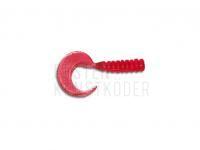 Gummifishe Delalande King 8cm - 13 - Rouge BESTEN KUNSTKODER Angelshop