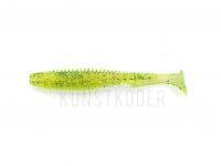 Gummifische FishUp U-Shad 4 - 026 Flo Chartreuse/Green BESTEN KUNSTKODER Angelshop