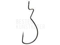 Haken Gamakatsu Worm Skip Gap | NS Black | #4/0 BESTEN KUNSTKODER Angelshop