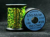 UNI Mylar - #14 Holographic Chartreuse BESTEN KUNSTKODER Angelshop