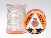UTC French Tinsel Medium Oval Silver BESTEN KUNSTKODER Angelshop