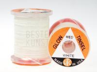 UTC Glow Tinsel - White BESTEN KUNSTKODER Angelshop