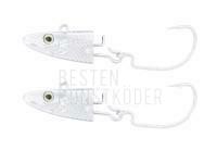 Westin Magic Minnow Weedless Jig Spare Head 27g - For Body 10cm - Silver #1/0 2pcs BESTEN KUNSTKODER Angelshop