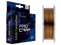 Monofile Karpfenschnur Dragon S.H.M Camouflage Pro Carp 300m 0.32mm BESTEN KUNSTKODER Angelshop