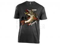Jaxon Nature Pike t-shirt - XXL BESTEN KUNSTKODER Angelshop