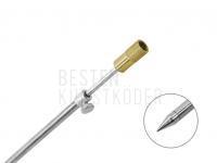 Rutenhalter Stahl mit Gewinde Delphin 60-100cm BESTEN KUNSTKODER Angelshop