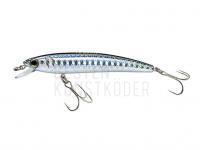 Wobbler Yo-zuri Pins Minnow Sinking 50S | 5cm 2.5g - Silver Black (F1164-BL) BESTEN KUNSTKODER Angelshop