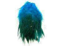 Wapsi Strung Rooster Saddles Long 194 - Natural Pearl Blue BESTEN KUNSTKODER Angelshop