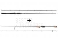 Rute Shimano Poison Adrena Casting 2.06m Max 150g (+ Yasei BB Street 2.10m 3-12g)
