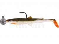 Gummifishe Westin BullTeez 12.5cm R 'N R 10g #6/0 - Bass Orange BESTEN KUNSTKODER Angelshop