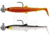 Gummifishe Westin BullTeez 9.5cm R 'N R 7g #4/0 2pcs - Clear Water Mix 6 BESTEN KUNSTKODER Angelshop