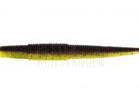 Gummiköder Westin Ned Worm 7cm 3g - Black/Chartreuse BESTEN KUNSTKODER Angelshop