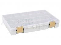 Kunstköderbox Westin W3 Tackle Box Grey/Clear - 27.5x18.5x4.5 cm BESTEN KUNSTKODER Angelshop