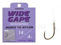 Wide Gape 35cm - #18 | 0.13mm BESTEN KUNSTKODER Angelshop