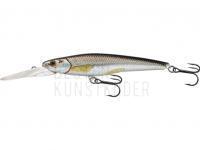 Wobbler Live Target Rainbow Smelt Jerkbait Deep Dive 11.5cm 18g - Silver/Black BESTEN KUNSTKODER Angelshop