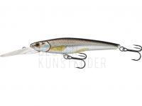 Wobbler Live Target Rainbow Smelt Jerkbait Deep Dive 7cm 3.5g - Silver/Black BESTEN KUNSTKODER Angelshop