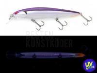 Wobbler Nories Laydown Minnow MID 110 - 112mm 18g BR-297 Live Purple Wakasagi BESTEN KUNSTKODER Angelshop