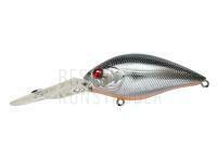 Wobbler Pontoon21 Deephase 70F | 7cm 15.6g -  051 Metallic HG Silver&Black OB RE BESTEN KUNSTKODER Angelshop