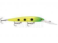 Wobbler Rapala Down Deep Husky Jerk 14cm 23g - Slimy Lime BESTEN KUNSTKODER Angelshop