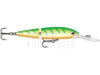 Wobbler Rapala Jointed Deep Husky Jerk 8cm - Green Tiger UV BESTEN KUNSTKODER Angelshop