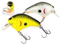 Wobbler Crankbait Shimano Bantam Macbeth 63 F | 63mm 16g - 009 Yellow White BESTEN KUNSTKODER Angelshop