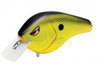 Wobbler Spro Fat Papa SB 70 7cm 21g - Chartreuse Black BK BESTEN KUNSTKODER Angelshop