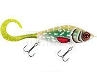 Wobbler Strike Pro Guppie Jr Shallow 11cm 58g - Glitter Pike – Green / Golden Glitter BESTEN KUNSTKODER Angelshop