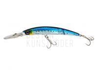 Wobbler Yo-zuri Crystal 3D Minnow Deep Diver Jointed 13cm 25g - Sardine (F1155-GHIW) BESTEN KUNSTKODER Angelshop