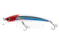 Wobbler Yo-zuri Crystal Minnow Floating 110mm 12g | 4-3/8 inch 7/16 oz  - Red Head (R1124-HRH) BESTEN KUNSTKODER Angelshop