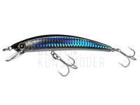 Wobbler Yo-zuri Crystal Minnow Floating 110mm 12g | 4-3/8 inch 7/16 oz  - Silver Black (R1124-C4) BESTEN KUNSTKODER Angelshop