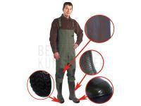 Jaxon Waders Prestige Plus BESTEN KUNSTKODER Angelshop