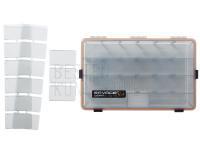 Kunstköderbox Savage Gear Water Proof Lurebox Smoke 6B | 35.5 x 23 x 9.2cm BESTEN KUNSTKODER Angelshop