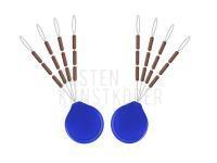 Wolfram Stopper Delphin The End - 2x7mm / G-round BESTEN KUNSTKODER Angelshop