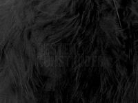 Federn Hareline Wooly Bugger Marabou 011 - Black BESTEN KUNSTKODER Angelshop