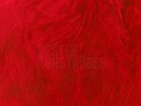 Federn Hareline Wooly Bugger Marabou 310 - Red BESTEN KUNSTKODER Angelshop