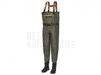 Prologic Inspire Chest Bootfoot Wader EVA Sole Green - XL | 44/45-9/10