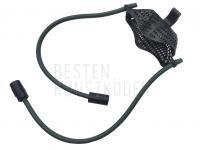 Ersatzgummi mit Halter für Catapult Delphhin BESTEN KUNSTKODER Angelshop